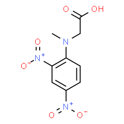 ChemSpider 2D Image | DNP-sarcosine | C9H9N3O6