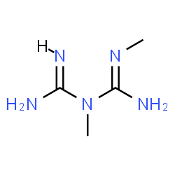 ChemSpider 2D Image | N,N''-Dimethylimidodicarbonimidic diamide | C4H11N5
