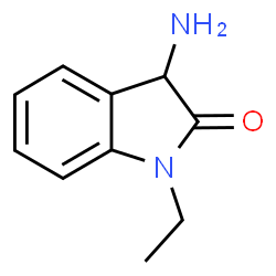 ChemSpider 2D Image | 3-Amino-1-ethyl-1,3-dihydro-2H-indol-2-one | C10H12N2O