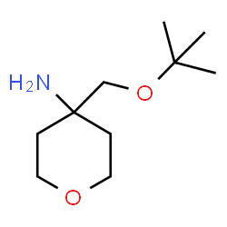 ChemSpider 2D Image | 4-(tert-butoxymethyl)tetrahydro-2H-pyran-4-amine | C10H21NO2