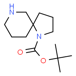 ChemSpider 2D Image | tert-Butyl-1,7-diazaspiro[4.5]decan-1-carboxylat | C13H24N2O2