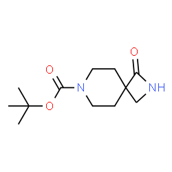 ChemSpider 2D Image | tert-Butyl-1-oxo-2,7-diazaspiro[3.5]nonan-7-carboxylat | C12H20N2O3