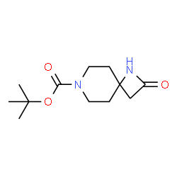 ChemSpider 2D Image | N-t-BOC-2-Oxo-1,7-Diazaspiro[3.5]nonane | C12H20N2O3