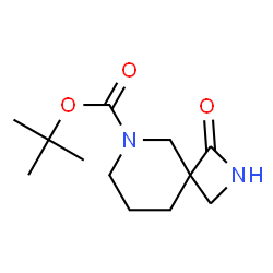 ChemSpider 2D Image | 6-Boc-1-oxo-2,6-diazaspiro[3.5]nonane | C12H20N2O3