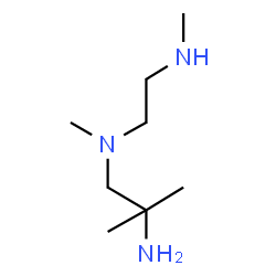 ChemSpider 2D Image | N~1~,2-Dimethyl-N~1~-[2-(methylamino)ethyl]propan-1,2-diamin | C8H21N3