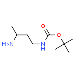 ChemSpider 2D Image | 1-Boc-Amino-butyl-3-amine | C9H20N2O2