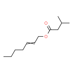 ChemSpider 2D Image | 2-Hepten-1-yl 3-methylbutanoate | C12H22O2