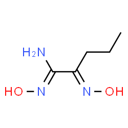 ChemSpider 2D Image | N-Hydroxy-2-(hydroxyimino)pentanimidamide | C5H11N3O2