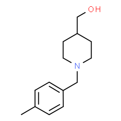 ChemSpider 2D Image | (1-(4-Methylbenzyl)piperidin-4-yl)methanol | C14H21NO
