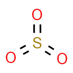 ChemSpider 2D Image | Sulfur trioxide | O3S