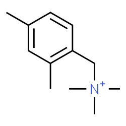 ChemSpider 2D Image | (2,4-Dimethylphenyl)-N,N,N-trimethylmethanaminium | C12H20N