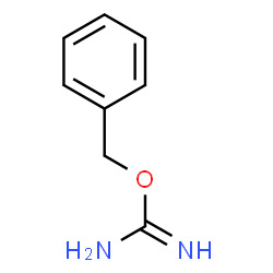 ChemSpider 2D Image | Benzyl carbamimidate | C8H10N2O
