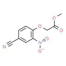 ChemSpider 2D Image | Methyl (4-cyano-2-nitrophenoxy)acetate | C10H8N2O5