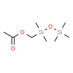 ChemSpider 2D Image | (Pentamethyldisiloxanyl)methyl acetate | C8H20O3Si2