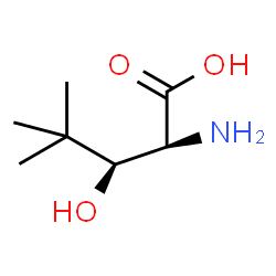 ChemSpider 2D Image | (2R,3S)-2-Amino-3-hydroxy-4,4-dimethylpentanoic acid | C7H15NO3