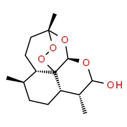 ChemSpider 2D Image | Dihydroartemisinine | C15H24O5