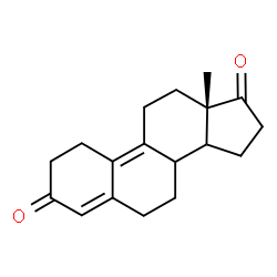 ChemSpider 2D Image | Estra-4,9-diene-3,17-dione | C18H22O2