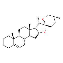 ChemSpider 2D Image | Diosgenin | C27H42O2