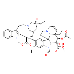 ChemSpider 2D Image | (2xi,2'beta,19xi)-22-Oxovincaleukoblastine | C46H56N4O10