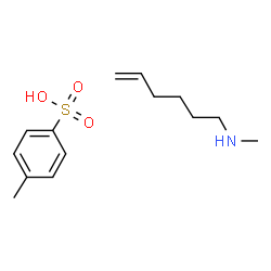 ChemSpider 2D Image | N-methylhex-5-en-1-amine 4-methylbenzenesulfonate | C14H23NO3S