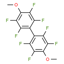 ChemSpider 2D Image | 4,4'-DIMETHOXYOCTAFLUOROBIPHENYL | C14H6F8O2