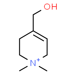 ChemSpider 2D Image | 4-(Hydroxymethyl)-1,1-dimethyl-1,2,3,6-tetrahydropyridinium | C8H16NO