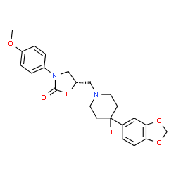 ChemSpider 2D Image | Panamesine | C23H26N2O6
