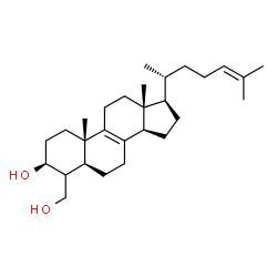 ChemSpider 2D Image | zymosterol intermediate 1a | C28H46O2