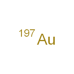 ChemSpider 2D Image | (~197~Au)Gold | 197Au
