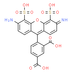 ChemSpider 2D Image | Alexa Fluor 555 | C21H14N2O11S2