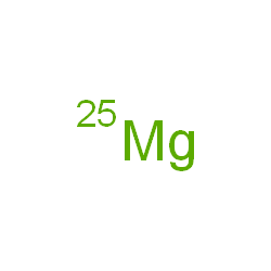 ChemSpider 2D Image | (~25~Mg)Magnesium | 25Mg