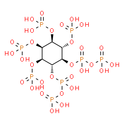 ChemSpider 2D Image | 4,5-bis(diphospho)-1D-myo-inositol tetrakisphosphate | C6H20O30P8