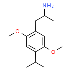 ChemSpider 2D Image | 2,5-Dimethoxy-4-isopropylamphetamine | C14H23NO2