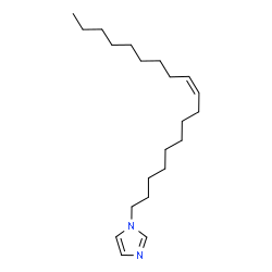 ChemSpider 2D Image | 1-[(9Z)-9-Octadecen-1-yl]-1H-imidazole | C21H38N2