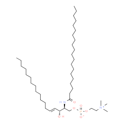 ChemSpider 2D Image | C20 Sphingomyelin (d18:1/20:0) | C43H87N2O6P