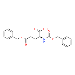 ChemSpider 2D Image | Z-Glu(Obzl)-Oh | C20H21NO6