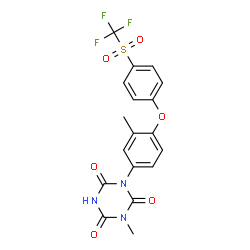 ChemSpider 2D Image | Ponazuril | C18H14F3N3O6S