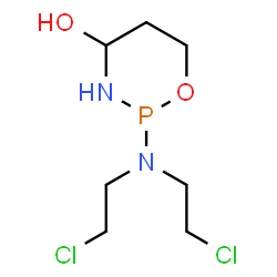 ChemSpider 2D Image | 2-[Bis(2-chloroethyl)amino]-1,3,2-oxazaphosphinan-4-ol | C7H15Cl2N2O2P