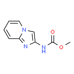 ChemSpider 2D Image | Methyl imidazo[1,2-a]pyridin-2-ylcarbamate | C9H9N3O2