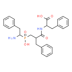ChemSpider 2D Image | N-{3-[(1-Amino-2-phenylethyl)(hydroxy)phosphoryl]-2-benzylpropanoyl}phenylalanine | C27H31N2O5P