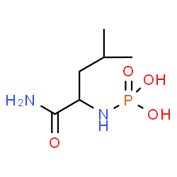 ChemSpider 2D Image | N~2~-Phosphonoleucinamide | C6H15N2O4P