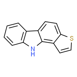 ChemSpider 2D Image | 10H-Thieno[3,2-a]carbazole | C14H9NS