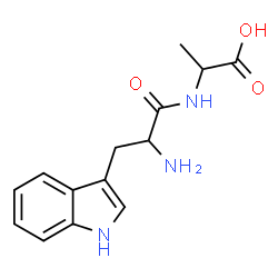 ChemSpider 2D Image | Trp-Ala | C14H17N3O3