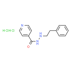 ChemSpider 2D Image | N'-(2-Phenylethyl)isonicotinohydrazide dihydrochloride | C14H17Cl2N3O