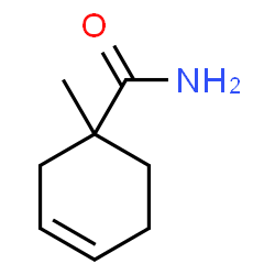 ChemSpider 2D Image | 1-Methyl-3-cyclohexene-1-carboxamide | C8H13NO