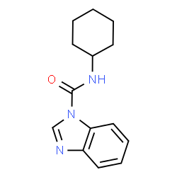 ChemSpider 2D Image | N-Cyclohexyl-1H-benzimidazole-1-carboxamide | C14H17N3O