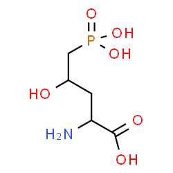 ChemSpider 2D Image | 4-Hydroxy-5-phosphononorvaline | C5H12NO6P