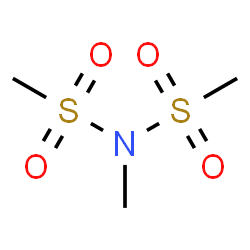 ChemSpider 2D Image | N-Methyl-N-(methylsulfonyl)methanesulfonamide | C3H9NO4S2