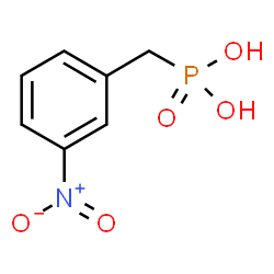 ChemSpider 2D Image | (3-Nitrobenzyl)phosphonic acid | C7H8NO5P