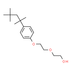 ChemSpider 2D Image | OCTOXYNOL-2 | C18H30O3
